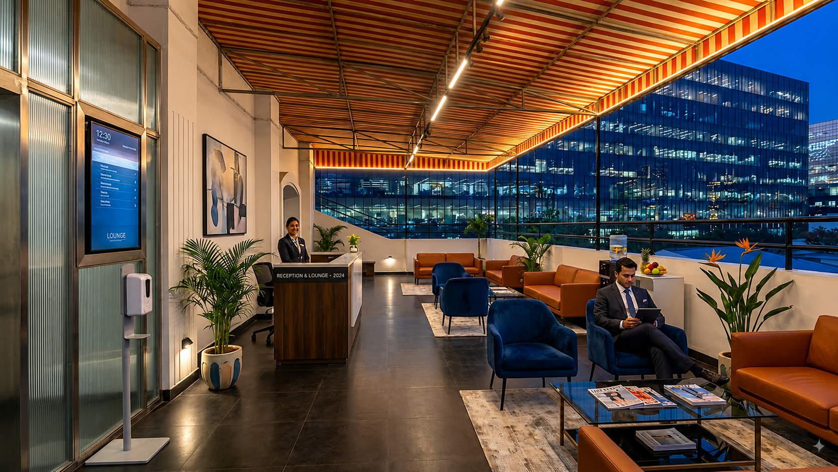 TEN Labs Cowork — Reception & Lounge